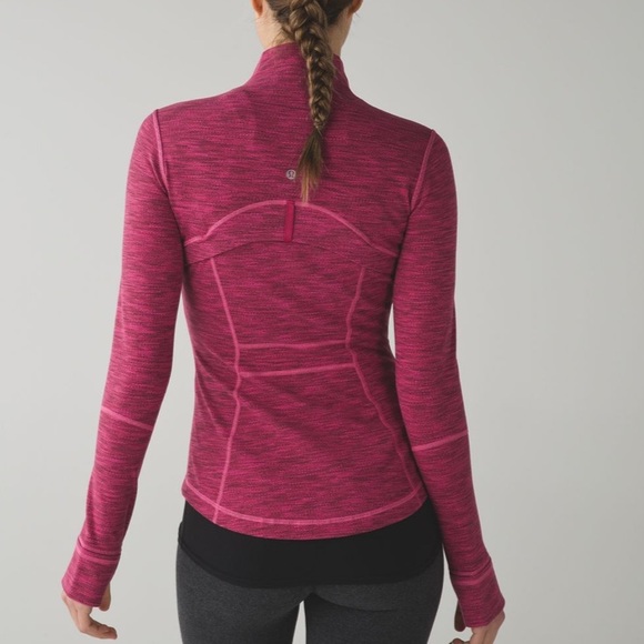 Lululemon Define Jacket- Diamond Jacquard Berry Rumble Jewelled Magenta - Picture 4 of 16